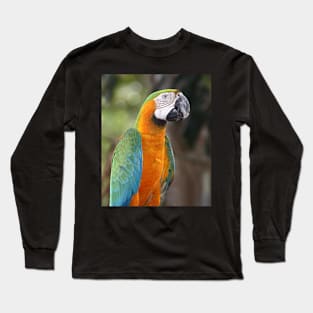 Harlequin Macaw Long Sleeve T-Shirt